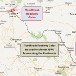 IBWC_Rio Grande Levee Project_FloodBreak Roadway Gates FloodBreak Roadway gates are a cost effective alternative for raising levee elevations to meet FEMA requirements