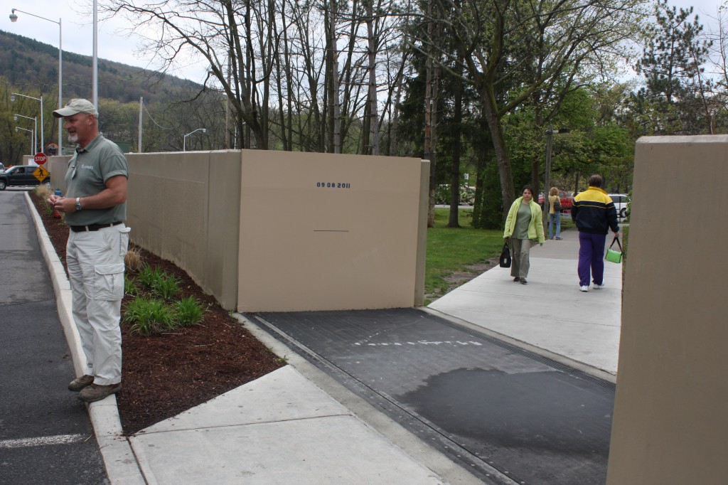 FloodBreak® Pedestrian Gate Permanent Passive Flood Protection