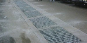 FloodBreak Vent Shaft System sits below street level grates