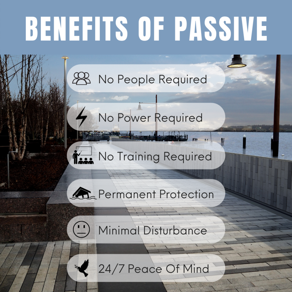 benefits of passive flood barriers