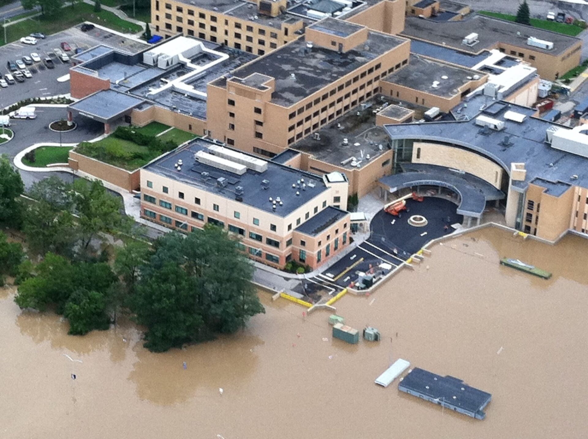 Lourdes Hospital Flood 2
