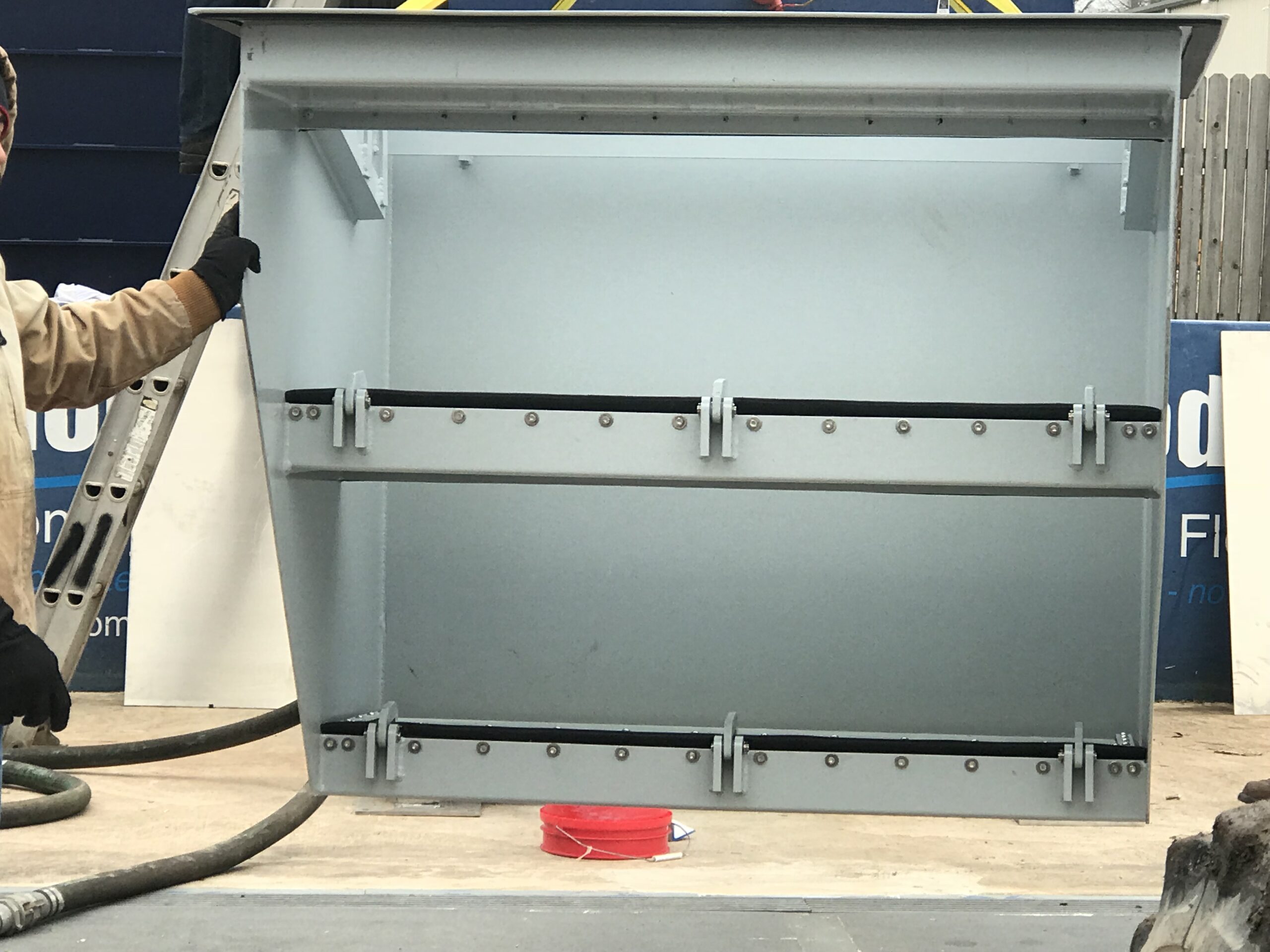 MCD -FB-VSS closeup of unit ready for test