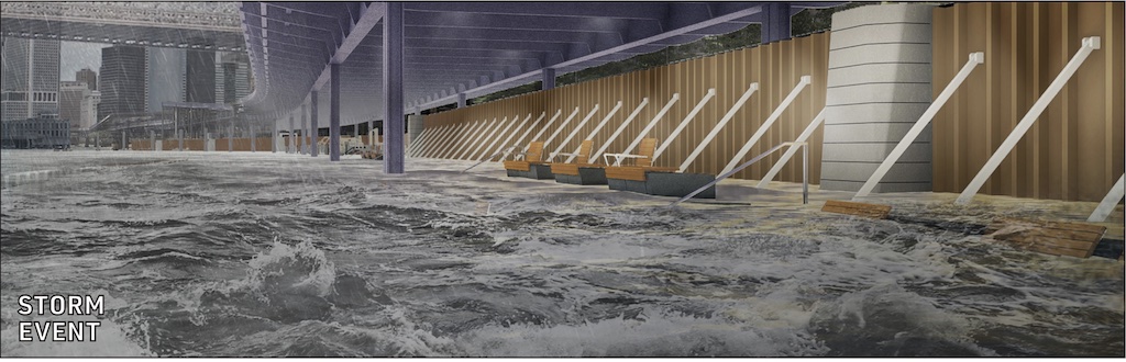 BMCR: Flip Up Gates holding back storm surge