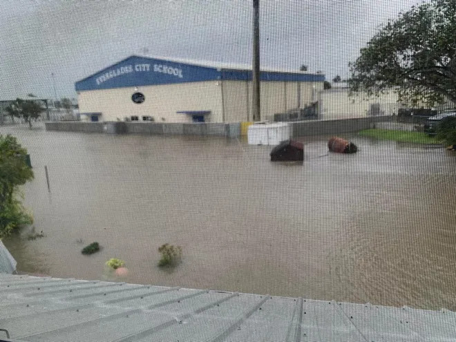 Everglades City School - Ian FloodBreak Floodsave