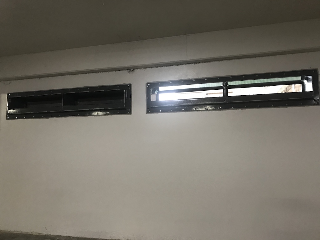 Sugar Creek FloodBreak Passive Vents - dry side